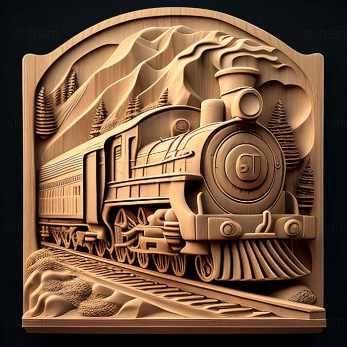 3D model Train Fever game (STL)